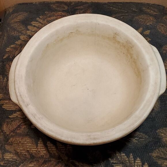 Pampered Chef Stoneware 12 Inch Baking Bowl #2 - Picture 1 of 4